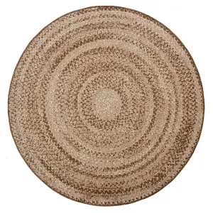 Dorset Distressed Round Indoor / Outdoor Rug, 160cm by Casa Uno, a Outdoor Rugs for sale on Style Sourcebook