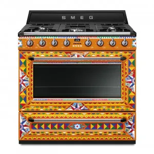 Smeg Dolce&Gabbana 90cm Divina Cucina Freestanding Cooker by Smeg, a Ovens for sale on Style Sourcebook