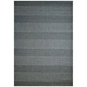 All Seasons No.39591 Indoor / Outdoor Rug, 230x160cm, Charcoal by Austex International, a Outdoor Rugs for sale on Style Sourcebook