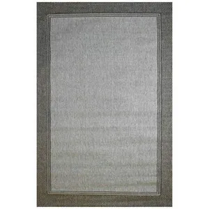 All Seasons No.39593 Indoor / Outdoor Rug, 170x120cm, Silver by Austex International, a Outdoor Rugs for sale on Style Sourcebook