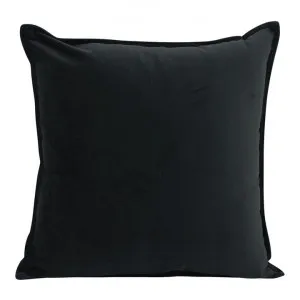 Maldon Velvet Scatter Cushion, Black by NF Living, a Cushions, Decorative Pillows for sale on Style Sourcebook