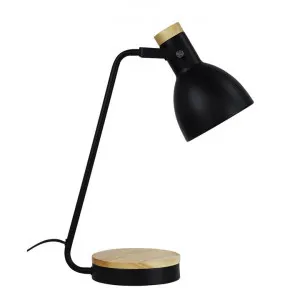 Benny Metal Desk Lamp, Black by Oriel Lighting, a Desk Lamps for sale on Style Sourcebook