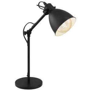 Priddy Metal Cantilever Desk Lamp, Black by Eglo, a Desk Lamps for sale on Style Sourcebook