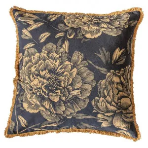 Roca Cotton Euro Cushion, Gold / Black by Casa Bella, a Cushions, Decorative Pillows for sale on Style Sourcebook