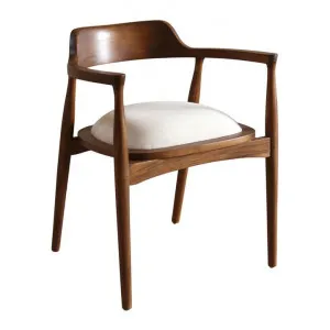 Markus Mahogany Timber Dining Armchair by A.Ross Living, a Dining Chairs for sale on Style Sourcebook