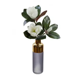 Eloise Artificial Magnolia Arrangement in Vase, 76cm by Glamorous Fusion, a Plants for sale on Style Sourcebook