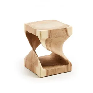 Rofelle Mungur Wood Side Table, Type B by El Diseno, a Side Table for sale on Style Sourcebook