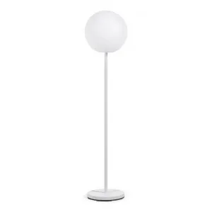 Juan Portable LED Indoor / Outdoor Floor Lamp, White by El Diseno, a Floor Lamps for sale on Style Sourcebook