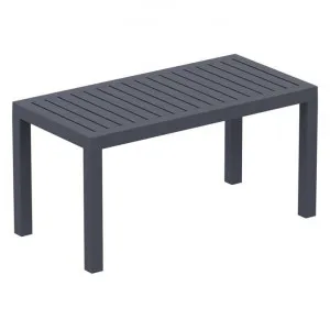 Siesta Ocean Commercial Grade Outdoor Lounge Coffee Table, 90cm, Anthracite by Siesta, a Tables for sale on Style Sourcebook
