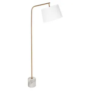 Waverly Metal & Marble Floor Lamp by Cozy Lighting & Living, a Floor Lamps for sale on Style Sourcebook