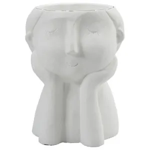 Nexos Sunny Cement Planter Pot, Medium by Casa Uno, a Plant Holders for sale on Style Sourcebook