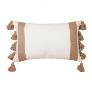 Casey Cotton Lumbar Cushion, Ivory / Irish Cream by j.elliot HOME, a Cushions, Decorative Pillows for sale on Style Sourcebook