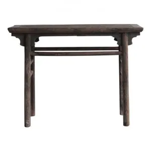 Yushu 150 Year Antique Elm Timber Oriental Console Table, No.6153, 110cm by Florabelle, a Console Table for sale on Style Sourcebook