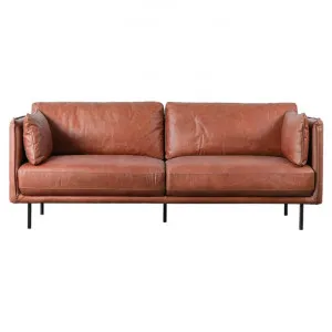 Wilsford Leather Sofa, 3 Seater by Casa Bella, a Sofas for sale on Style Sourcebook