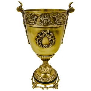 Montsouris Brass Urn by Hearth & Home, a Vases & Jars for sale on Style Sourcebook