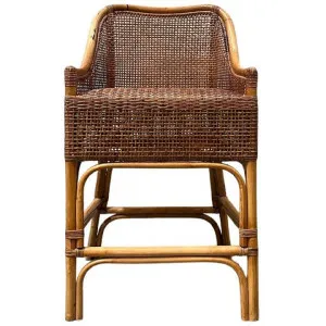 Achille Rattan Counter Stool, Natural by Chateau Legende, a Bar Stools for sale on Style Sourcebook