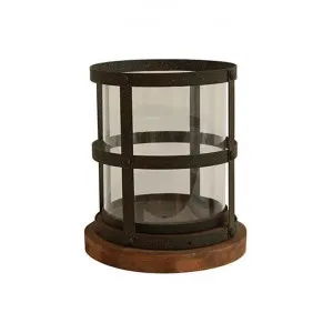 Jonas Iron Cage Hurricane, Small by French Country Collection, a Lanterns for sale on Style Sourcebook