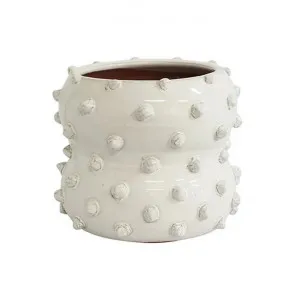 Figaro Terracotta Bauble Pot, Large by Provencal Treasures, a Plant Holders for sale on Style Sourcebook