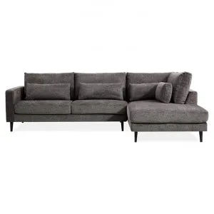 Abiff Fabric Corner Sofa, 2 Seater with RHF Chaise, Mink by Dodicci, a Sofas for sale on Style Sourcebook