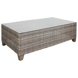 Gulfport Wicker Outdoor Coffee Table, 131cm by Dodicci, a Tables for sale on Style Sourcebook