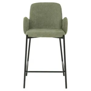 Emerson Fabric Counter Stool, Sage by Viterbo Modern Furniture, a Bar Stools for sale on Style Sourcebook