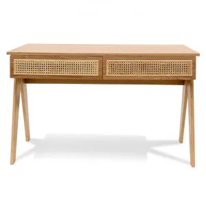 Vilano Wooden Home Office Desk, 120cm, Natural by Conception Living, a Desks for sale on Style Sourcebook
