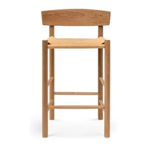 Boyal Oak Timber Counter Chair, Natural by Conception Living, a Bar Stools for sale on Style Sourcebook
