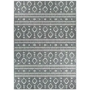 Pacific No.3333 Indoor / Outdoor Rug, 330x240cm, Grey / Cream by Austex International, a Outdoor Rugs for sale on Style Sourcebook
