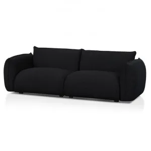 Ferrell 3 Seater Sofa - Black Boucle by Interior Secrets - AfterPay Available by Interior Secrets, a Sofas for sale on Style Sourcebook