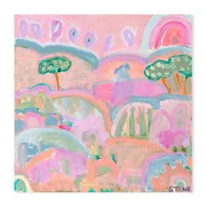 Rainbow Hills by Gioia Wall Art, a Prints for sale on Style Sourcebook