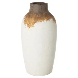 Erath Ceramic Long Vase by Affinity Furniture, a Vases & Jars for sale on Style Sourcebook