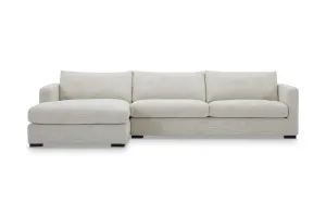 Urban Modern Left-Hand Sofa, Beige Fabric, by Lounge Lovers by Lounge Lovers, a Sofas for sale on Style Sourcebook