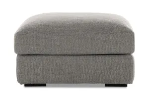 Long Beach Coastal Ottoman, Dark Grey, by Lounge Lovers by Lounge Lovers, a Ottomans for sale on Style Sourcebook