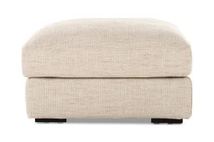 Long Beach Coastal Ottoman, Beige, by Lounge Lovers by Lounge Lovers, a Ottomans for sale on Style Sourcebook