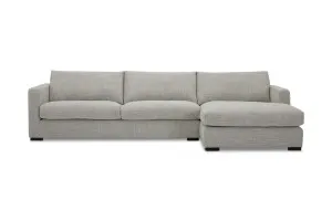 Urban Modern Right-Hand Sofa, Light Grey Fabric, by Lounge Lovers by Lounge Lovers, a Sofas for sale on Style Sourcebook