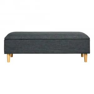 Bobby Storage Bench Charcoal by James Lane, a Ottomans for sale on Style Sourcebook
