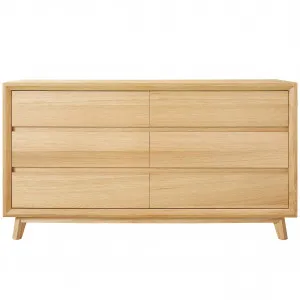 Morgan Oak Dresser - 6 Drawer by James Lane, a Dressers & Chests of Drawers for sale on Style Sourcebook