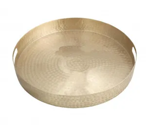 Madur Tray Gold - 50cm by James Lane, a Decor for sale on Style Sourcebook