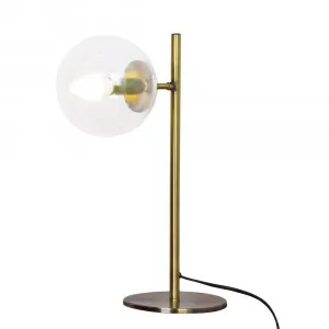 Freyja Table Lamp Antique Brass by James Lane, a Lighting for sale on Style Sourcebook