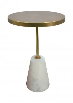 Julep Side Table - Antique Gold by James Lane, a Side Table for sale on Style Sourcebook