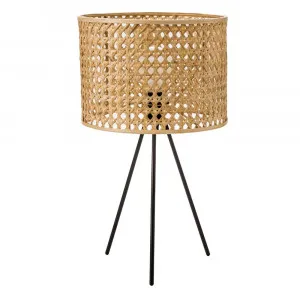 Luz Rattan Table Lamp by James Lane, a Lighting for sale on Style Sourcebook