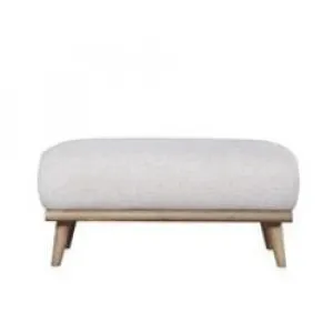 Xander Luna Almond Ottoman by James Lane, a Ottomans for sale on Style Sourcebook