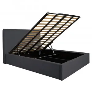 Forbes Lift Storage Bed Charcoal by James Lane, a Beds & Bed Frames for sale on Style Sourcebook