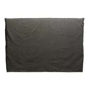 Noosa Bed Head Cover Charcoal by James Lane, a Bed Heads for sale on Style Sourcebook