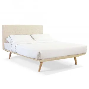 Oslo Bed Frame Sea Pearl by James Lane, a Beds & Bed Frames for sale on Style Sourcebook