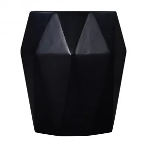 Dia Stool Mango Wood Black by James Lane, a Stools for sale on Style Sourcebook