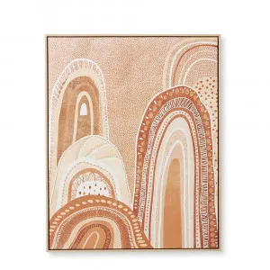 Teangi Framed Canvas 80cm x 100cm by James Lane, a Painted Canvases for sale on Style Sourcebook