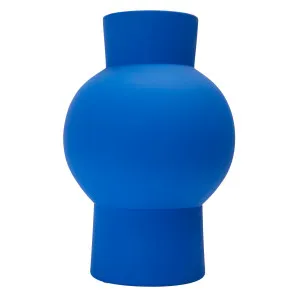 Zola Vase Klein Blue - 29cm by James Lane, a Vases & Jars for sale on Style Sourcebook