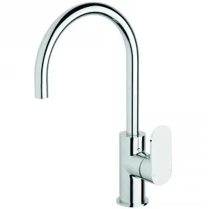 Lavas Gooseneck Sink Mixer 160mm Spout 4Star | Made From Brass In Chrome Finish By Raymor by Raymor, a Kitchen Taps & Mixers for sale on Style Sourcebook
