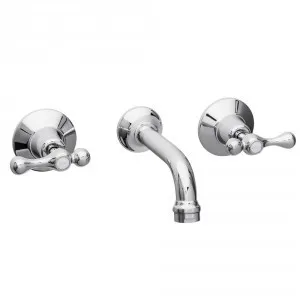Armada Quarter Turn Bath Set | Made From Brass In Chrome Finish By Raymor by Raymor, a Bathroom Taps & Mixers for sale on Style Sourcebook